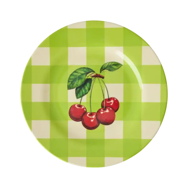 rice Denmark Rice melamine bord rond Love Therapy Cherry print