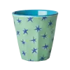 Rice melamine beker sterren blauw