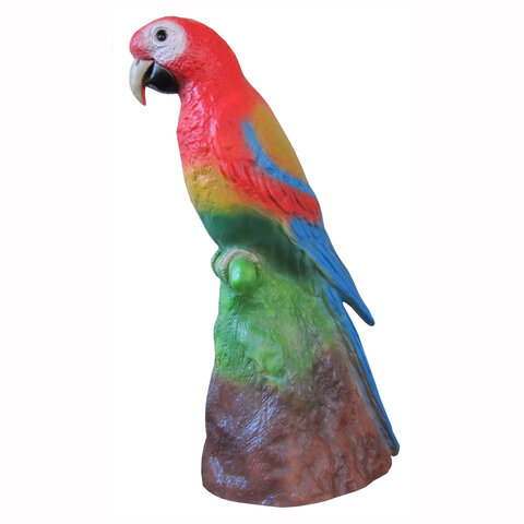 Figuurlamp papegaai rood