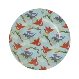 rice Denmark Rice melamine kinderbord Dragon print