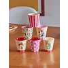 Rice  melamine kinderbekers Happy Forest print roze