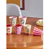 Rice  melamine kinderbekers Happy Forest print roze