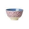 Rice melamine schaaltje A Rose is A Rose print