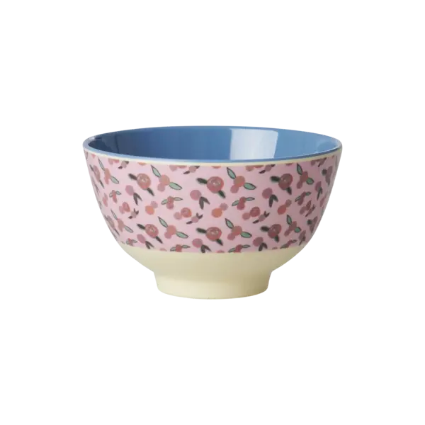 rice Denmark Rice melamine schaaltje A Rose is A Rose print