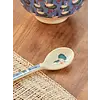 Rice melamine theelepel Swan Lake print