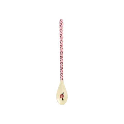 Rice melamine lepel lang  A Rose is a Rose print