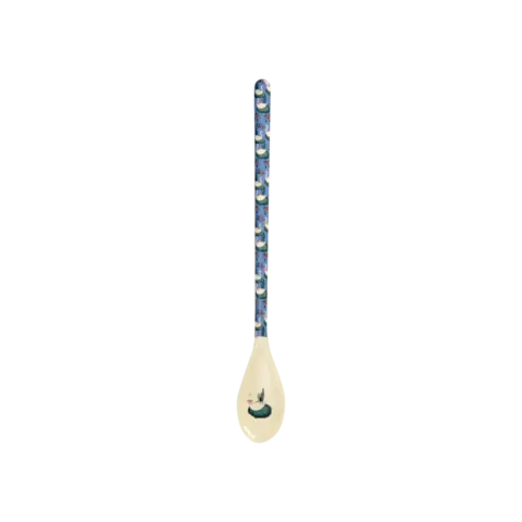 Rice melamine lepel lang Swan Lake print