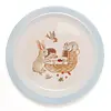 Petit Monkey melamine kinderbord bosdieren wiegje blauw