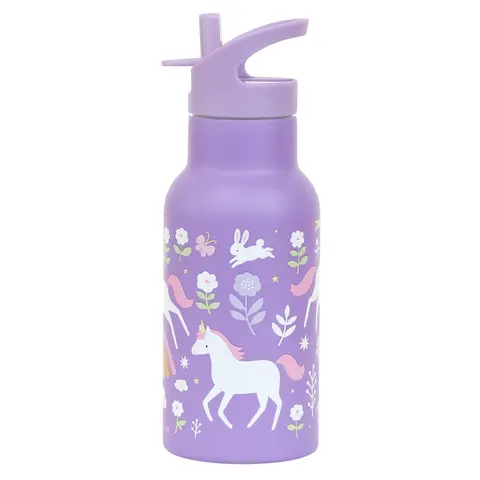 A Lovely Little Company drinkfles roestvrij staal eenhoorn