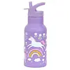 A Lovely Little Company drinkfles roestvrij staal eenhoorn lila
