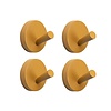 Kidsdepot kinderkapstokjes set van 4 Xion caramel