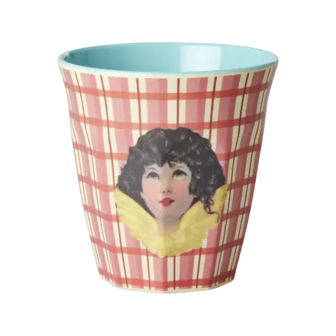 Rice melamine beker kerst Angel print rood