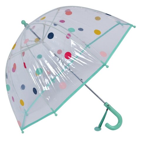 Clayre & Eef paraplu Dots mint groen