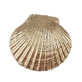 Clayre & Eef Deurknopje schelp goud groot
