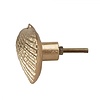 Clayre en Eef deurknop schelp goud groot