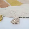 Nattiot vloerkleed kinderkamer regenboog rond met kwasten Toffee