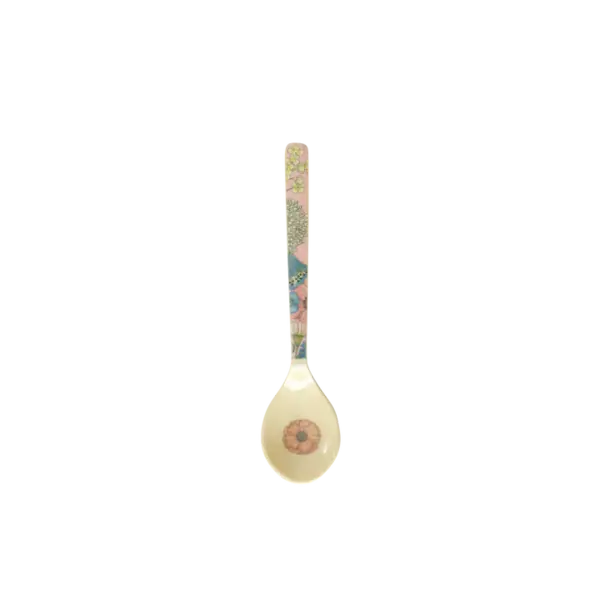 rice Denmark Rice melamine theelepel Flower Collage print roze