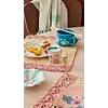 Rice melamine theelepel Flower Collage print roze