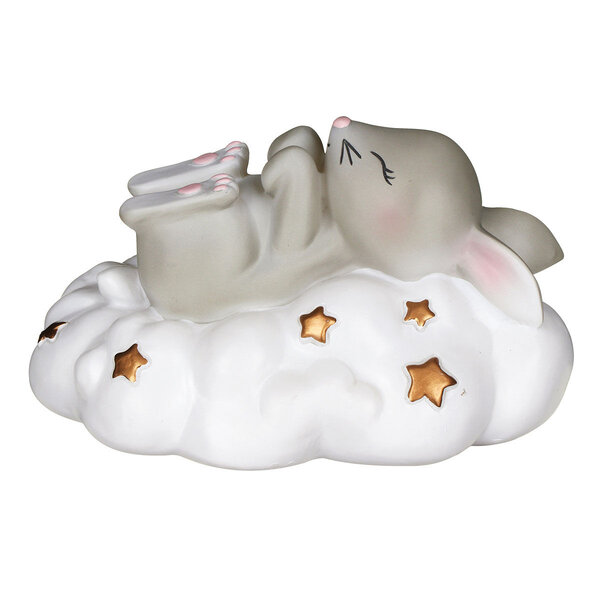 House of Disaster House of Disaster nachtlampje konijn Rabbit and Cloud klein
