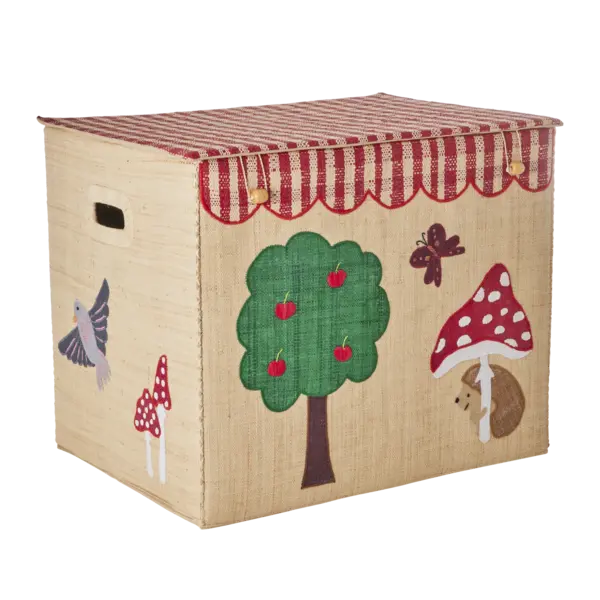 rice Denmark Rice speelgoedmand Happy Foerst egel extra groot