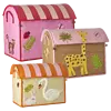 Rice speelgoedmand huis Wildlife zebra extra groot