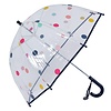 Clayre & Eef kinderparaplu stippen Dots donkerblauw