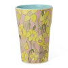Rice hoge melamine beker bloemen Daffodils print