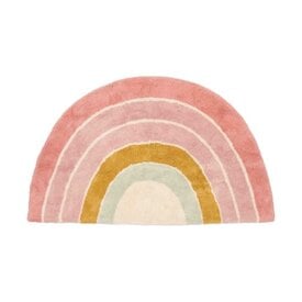 Little Dutch Little Dutch kindervloerkleed regenboog roze