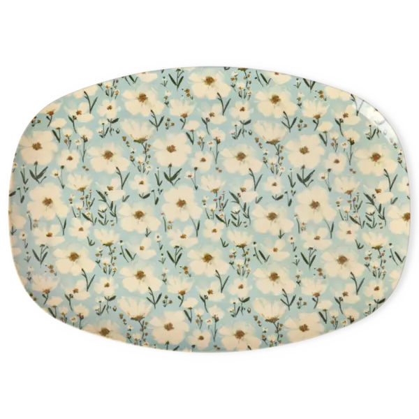 rice Denmark Rice melamine bord ovaal bloemen Summer Bloom print