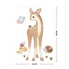 Little Dutch muursticker babykamer Fairy Garden hertje
