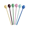 Rice melamine lepels lang Show Your True Colors kleuren