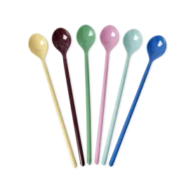 rice Denmark Rice melamine lepels lang Show Your True Colors kleuren