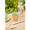Rice melamine theelepel bloemen Daffodil print