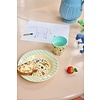 Rice melamine diep kinderbord kermis Fun Fair mint