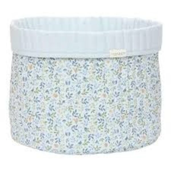 Little Dutch Little Dutch opbergmandje rond Forest Adventure lichtblauw