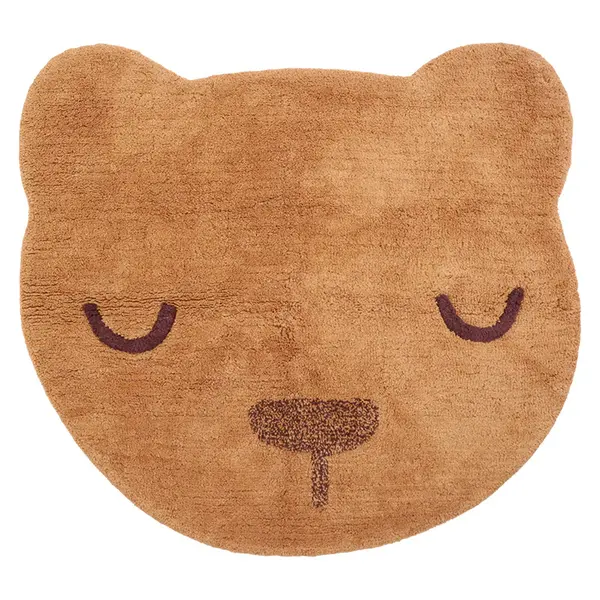 Nattiot Nattiot vloerkleed kinderkamer beer Sandel