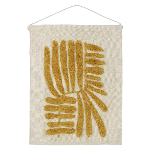 Nattiot wanddecoratie Minerva geel