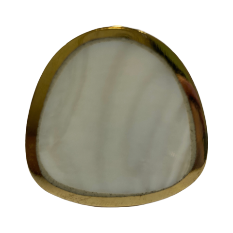 Deurknopje wit goud