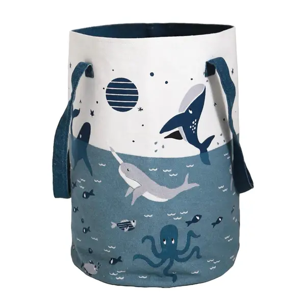 Nattiot Nattiot speelgoedmand zeedieren Little Deep Blue