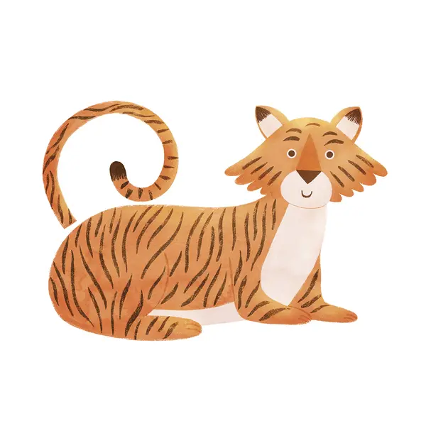 Lilipinso Lilipinso muursticker kinderkamer Yatsuni tijger