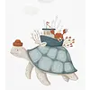 Lilipinso kinderposter Lotan schildpad
