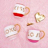 Bombay Duck mok met oor Love candy roze