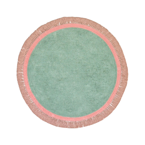 Tapis Petit rond kindervloerkleed Bubblegum