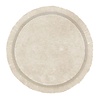 Tapis Petit vloerkleed kinderkamer rond Elephant beige ecru