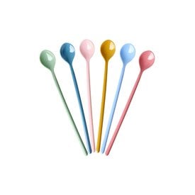 rice Denmark Rice melamine lepels lang All You Need Is Love kleuren