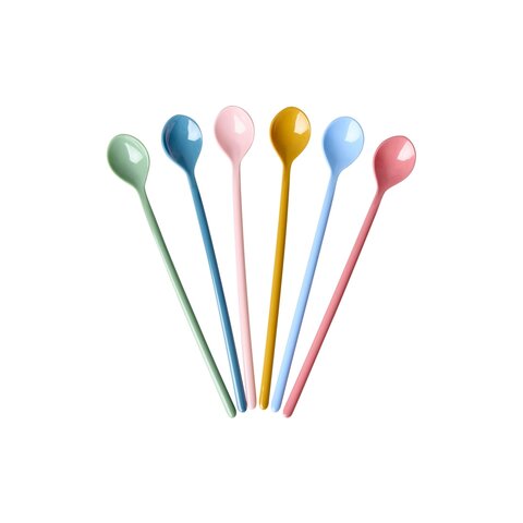 Rice melamine lepels lang All You Need Is Love kleuren