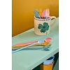 Rice melamine lepels lang All You Need Is Love kleuren