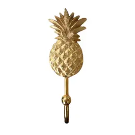 Bombay  Duck Bombay Duck kinderkapstok haakje  ananas goud groot