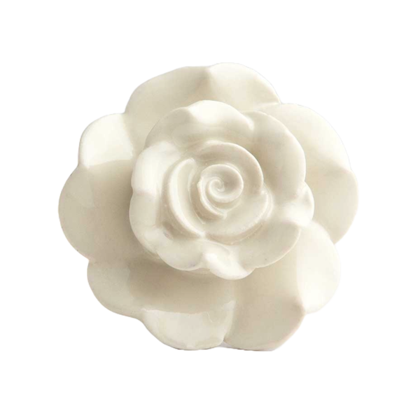 Bombay  Duck Bombay Duck deurknop bloem roos creme