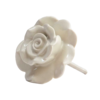 Bombay Duck deurknop bloem roos creme